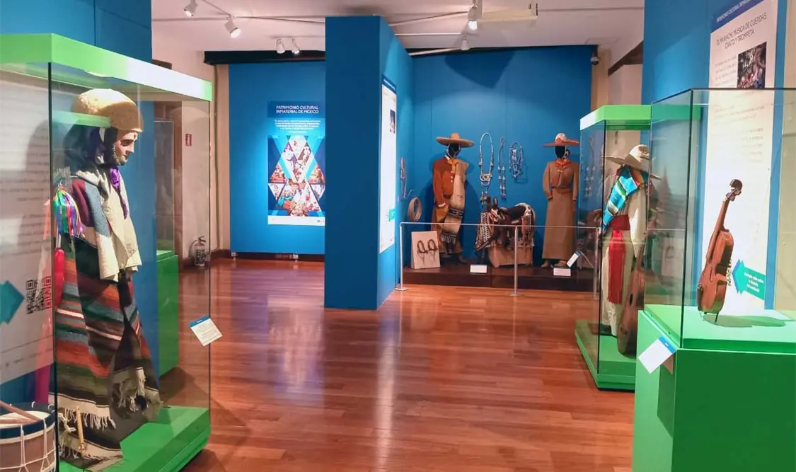 El Museo Nacional de las Culturas del Mundo alberga una muestra tradiciones, expresiones y conocimientos rituales