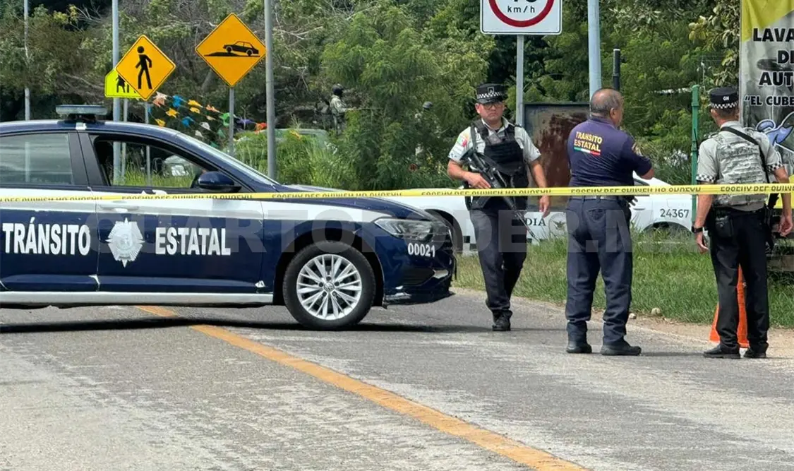 Armados se confrontan a disparos cerca de ranchería