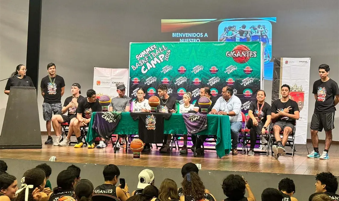 Se contó con la presencia de 85 atletas, quienes realizaron actividades deportivas y recibieron charlas motivacionales. Cortesía