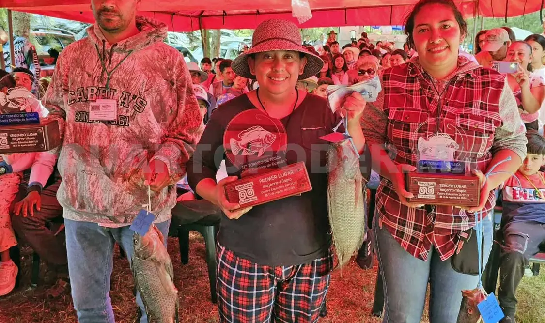 Torneo Mojarra Tilapia cierra con éxito