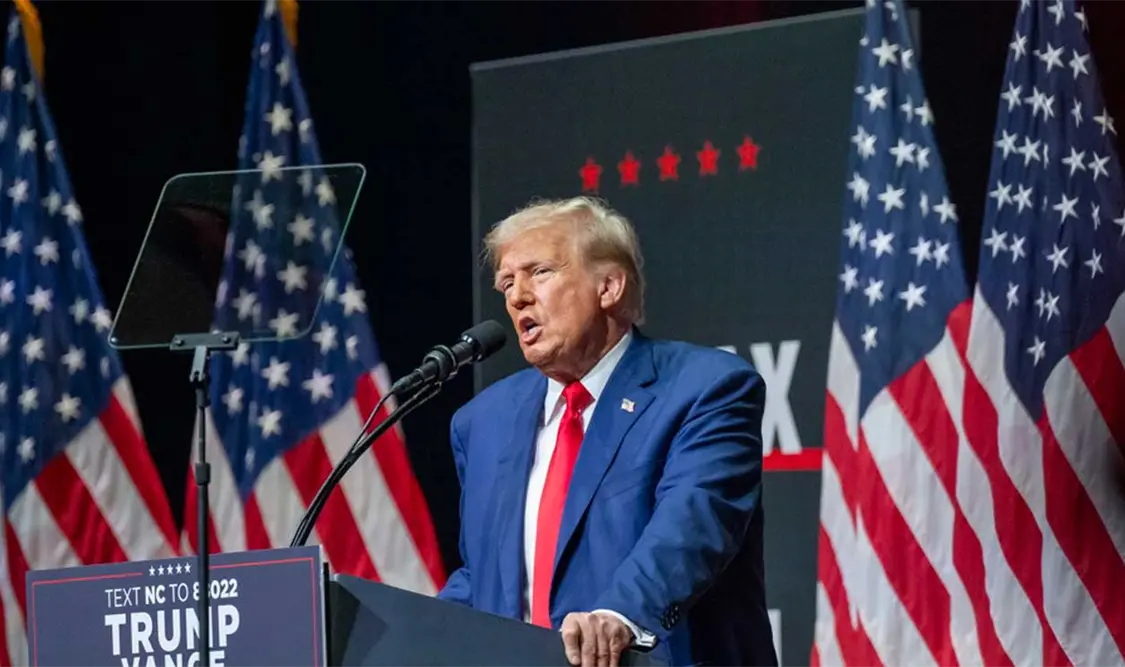 “Para mí, ABC es peor que CBS y peor que CNN (...) Yo la llamo ‘ABC, noticias falsas y malas’”, dijo Trump. Cortesía