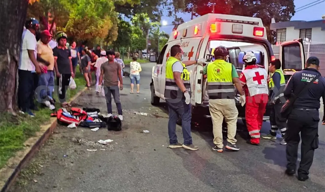 Los jóvenes fallecieron a causa de fracturas y las heridas de gravedad que presentaban. Víctor Sánchez / CP