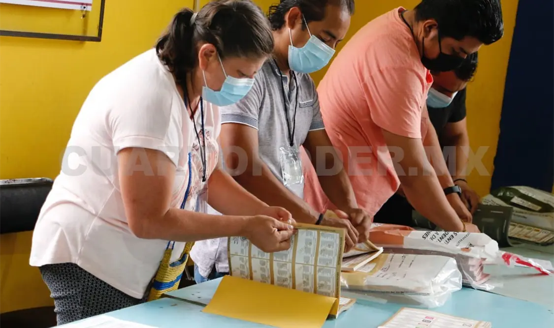 Boletas electorales listas; a esperar las condiciones