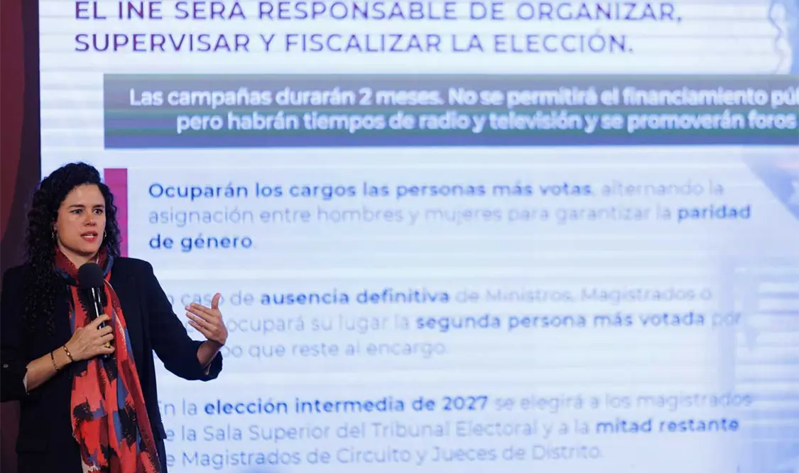 Así sería la boleta para elegir a jueces, magistrados y ministros