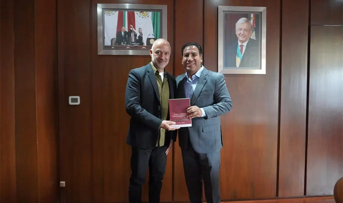 Presenta Eduardo Ramírez proyectos carreteros para Chiapas