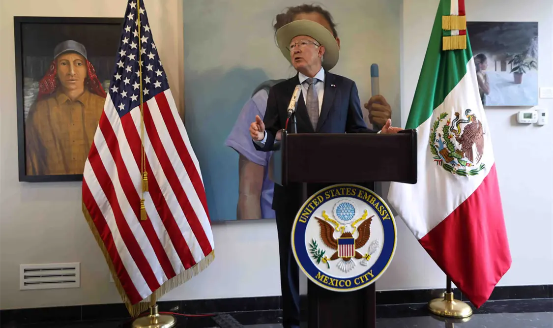 SRE responde a declaración de Ken Salazar