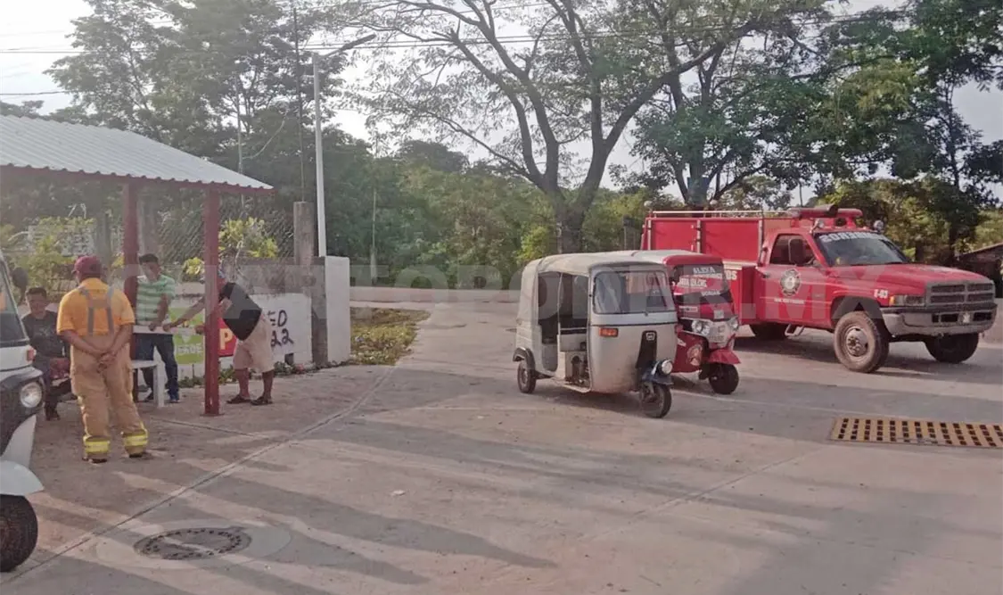 Los testigos señalaron que los choferes habían logrado arreglarse y se retiraron de la zona. CP