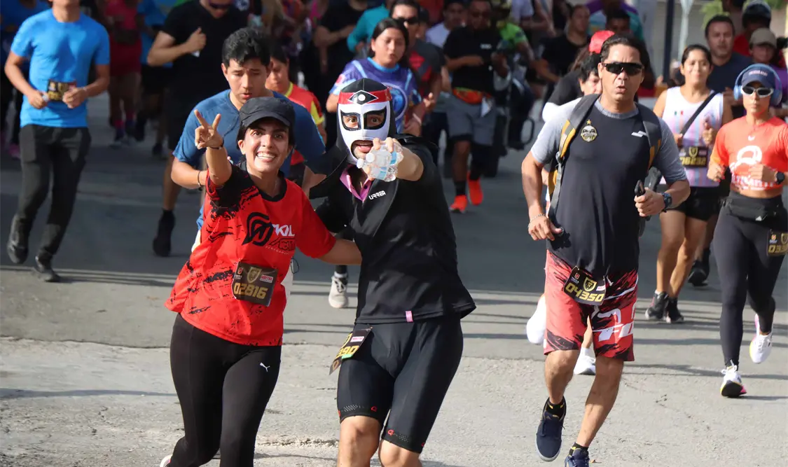 Un total de 10 mil 500 atletas con registro oficial participaron en la cuarta edición del certamen. Diego Pérez/CP