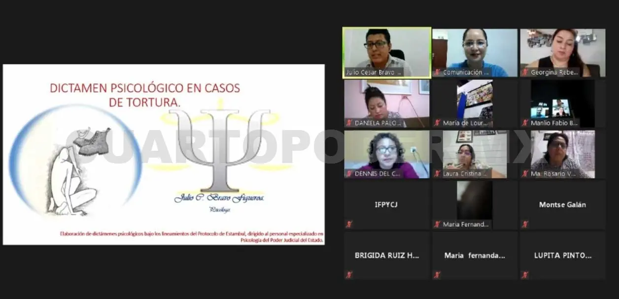 Inicia PJE curso sobre creación del Dictamen Psicológico