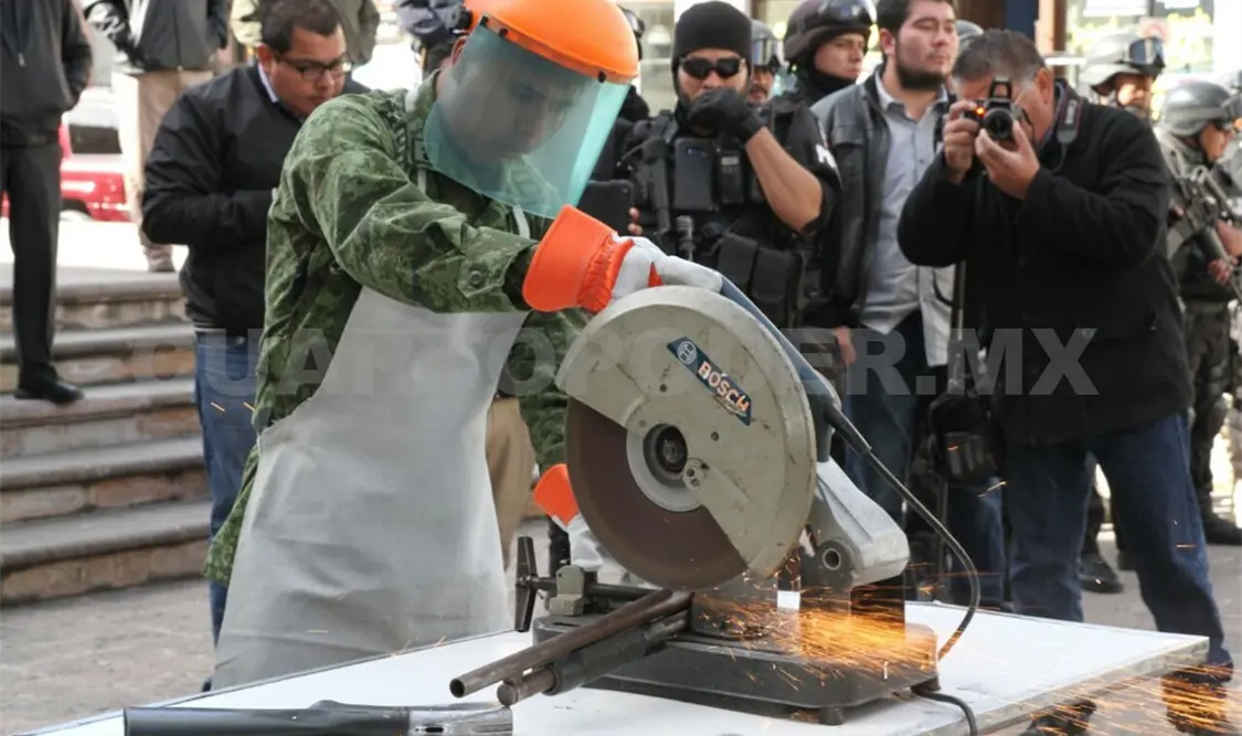 Incrementa aseguramiento de armas
