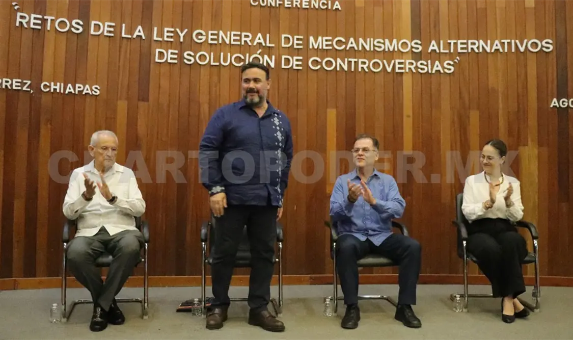 Conferencia PJE sobre solución de controversias