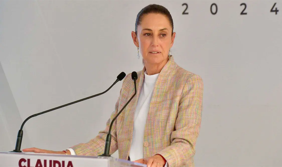 La presidenta electa reiteró que es falsa la idea de que hay una sobrerrepresentación del movimiento de la autollamada 4T. Cortesía