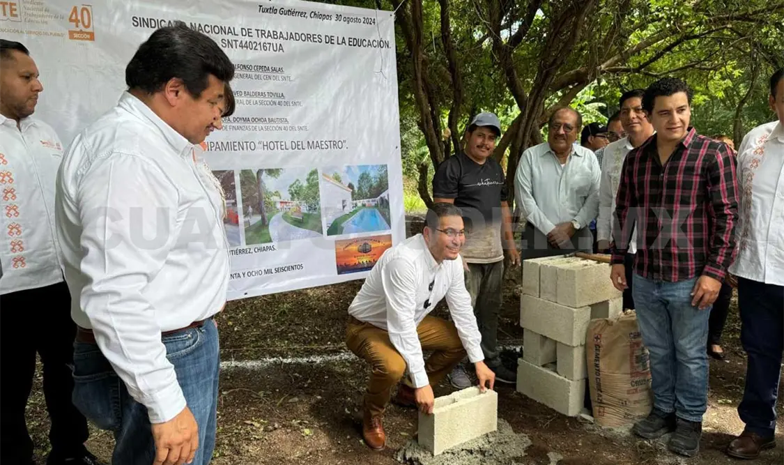 Edificarán casa-hotel para uso del magisterio