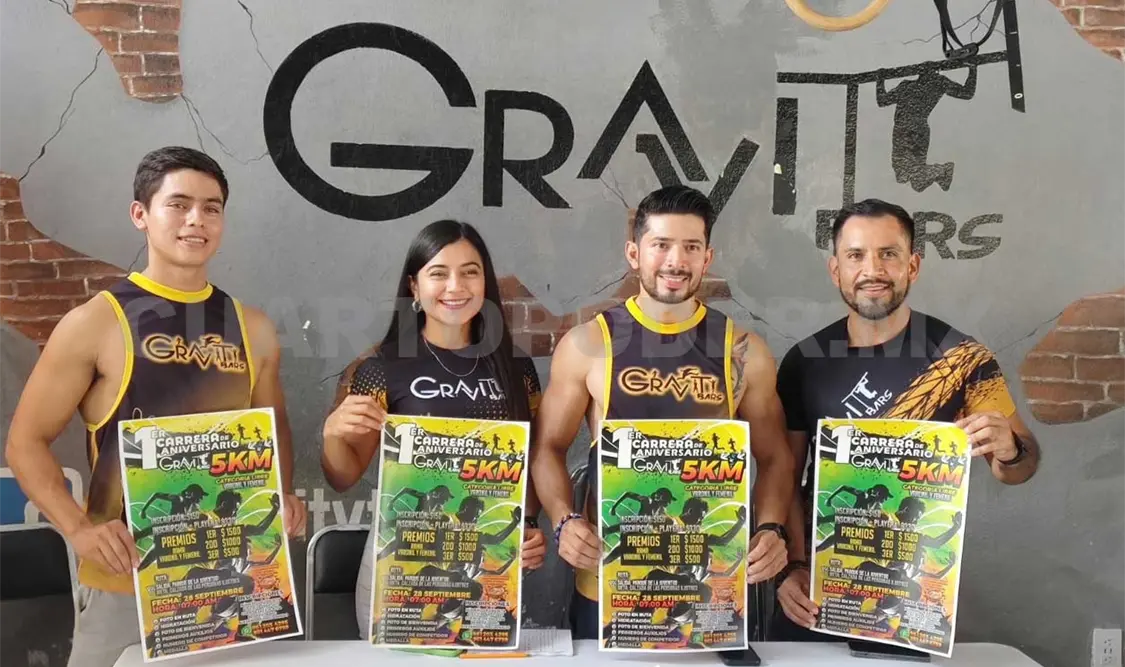 Anuncian justa de Aniversario Gravity Bars