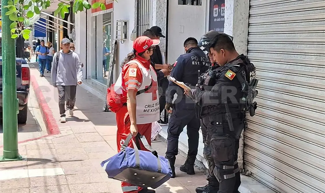 Asaltan financiera a mano armada; se llevan 45 mil
