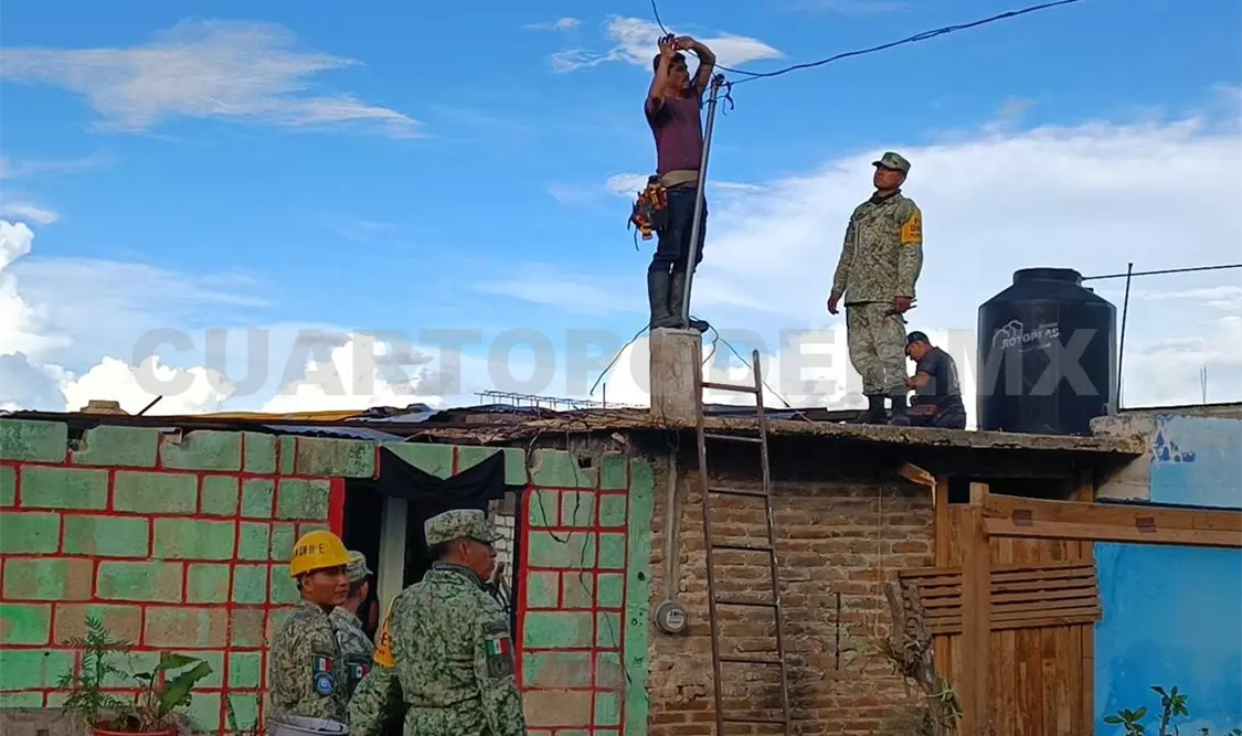 Aun se contabilizan las casas dañadas. Juan Orel / CP