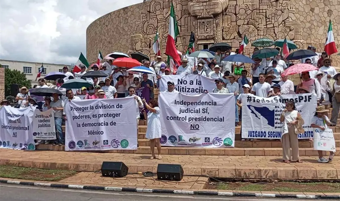 Analizan juicio para jueces que frenaron reforma