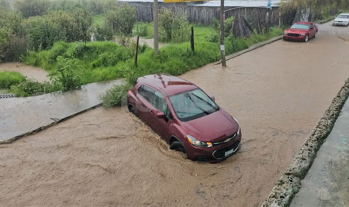 Lluvia vuelve a provocar encharcamientos en SCLC