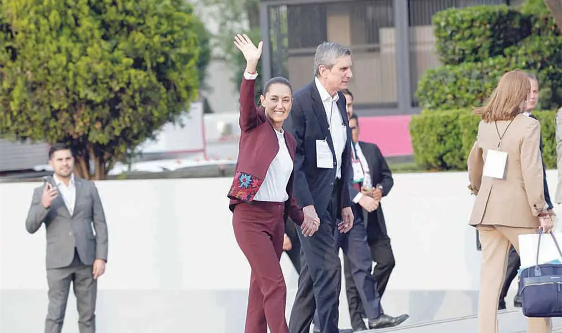 Será el próximo jueves cinco de septiembre cuando la presidenta electa retome su agenda. El Universal