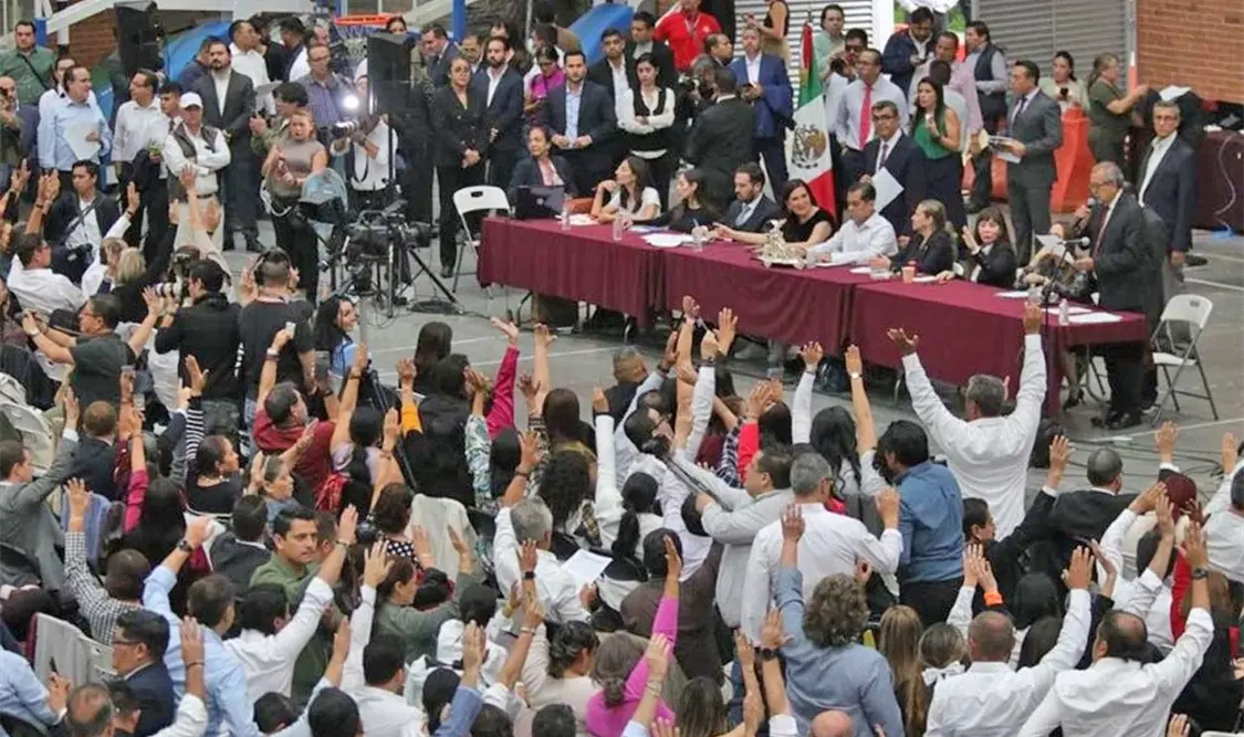 Con la presencia de 120 de los 128 senadores iniciaron los trabajos legislativos donde se prevé se analicen diversos temas. Cortesía