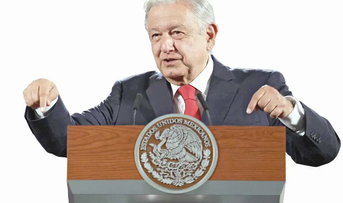 López Obrador mandó a decir que “se acomoden bien” porque no aceptará chantajes. El Universal