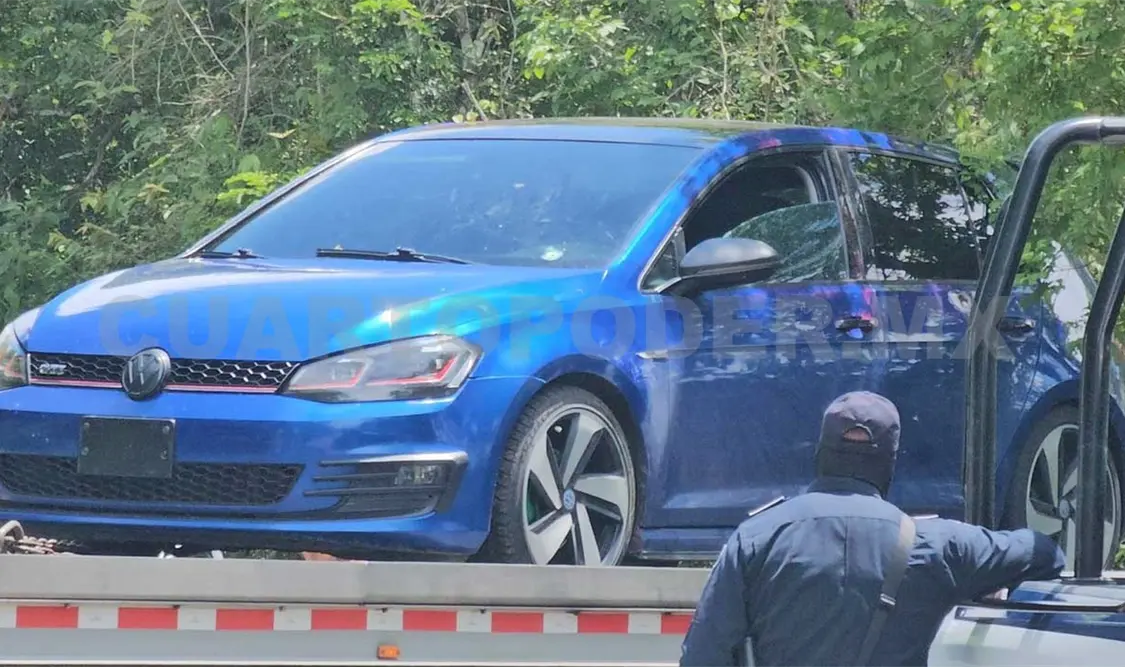 El hoy occiso se encontraba dentro de un vehículo particular abandonado en la carretera a San Fernando. Ulises Villalobos / CP
