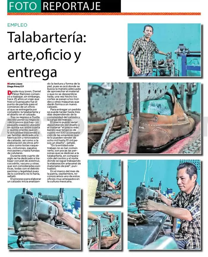 Talabartería: arte,oficio y entrega