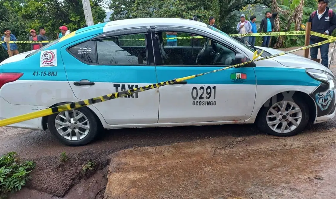El ruletero fue encontrado muerto en Ocosingo. Los hechos al parecer sucedieron durante la madrugada. Genaro Sánchez / CP