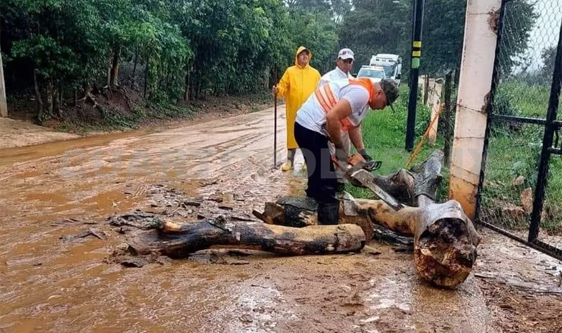 Las corporaciones de PC permanecen en alerta, ya que las precipitaciones pluviales continuarán por la región. Osman Toledo / CP