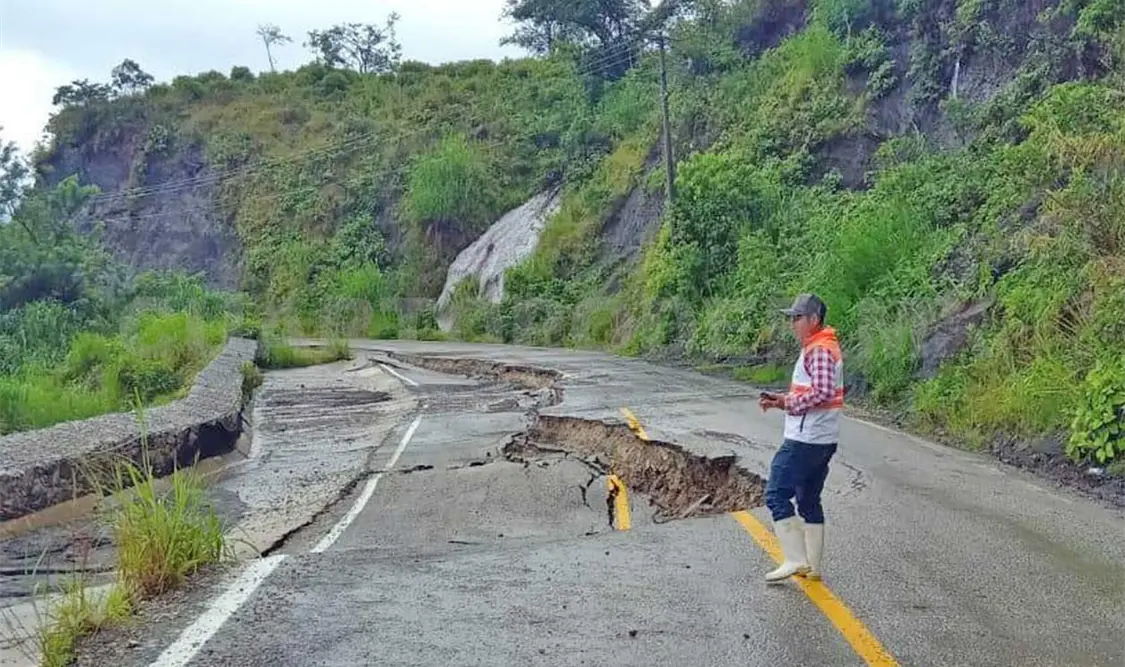 Las mayores incidencias de daños se reportaron hacia la parte de Tapachula. CP