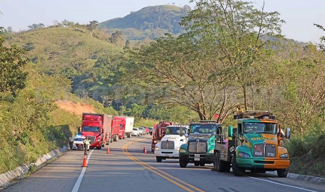 En el caso del transporte de carga pesada los asaltos han disminuido. Carlos López / CP
