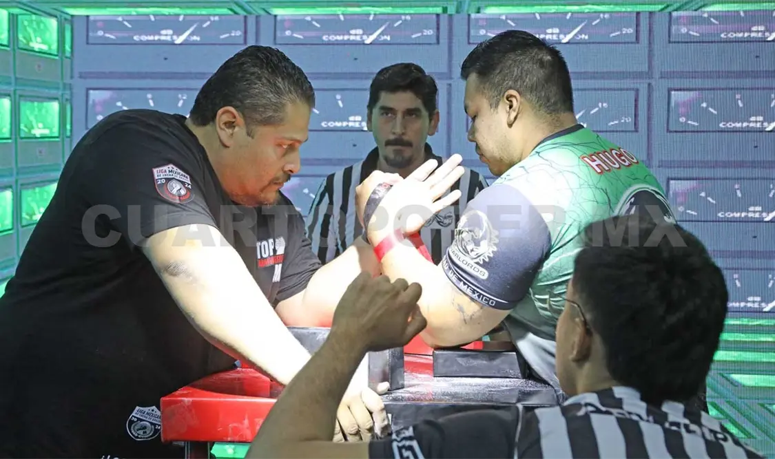 Espectáculo de alto nivel, donde los mejores atletas se enfrentaron en la mesa. Carlos López/CP