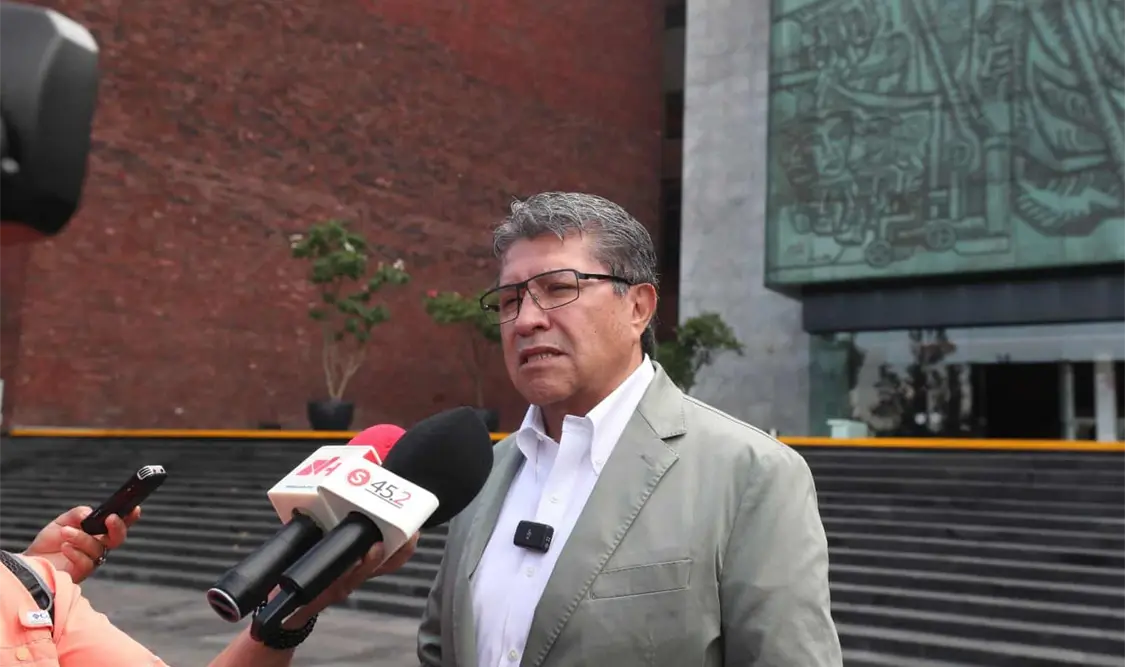 Monreal Ávila dijo que no hubo ningún acuerdo con los empleados del PJ para que liberaran el acceso al recinto legislativo. Cortesía