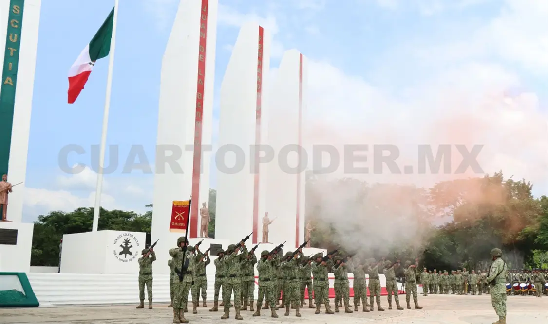 Celebran gesta heroica de los Niños Héroes
