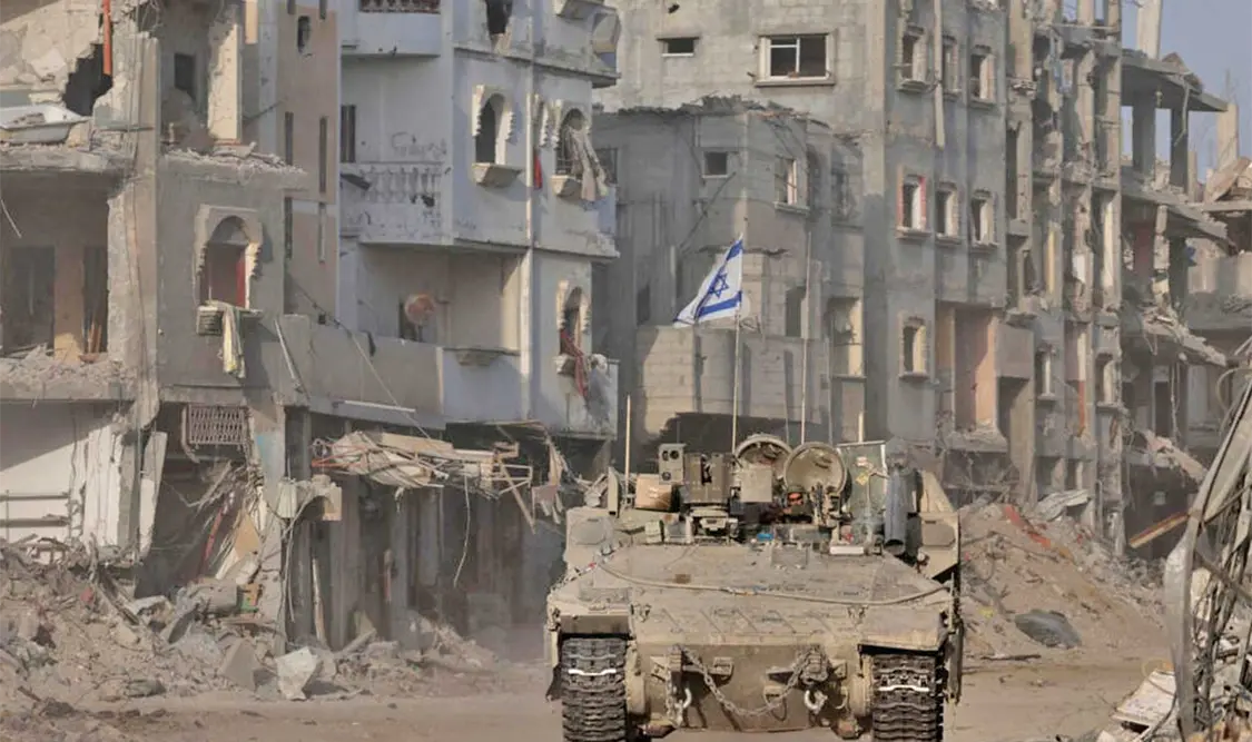 “Los rescatistas siguen buscando a desaparecidos”, indica la Defensa Civil del enclave palestino. Cortesía