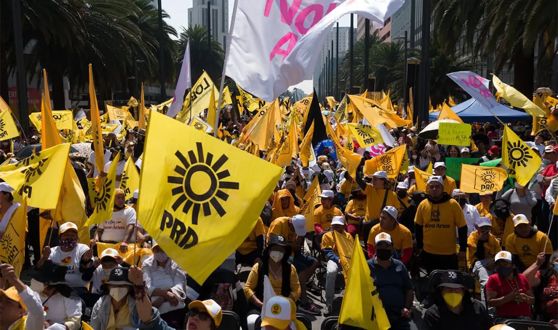 INE declara extinción del PRD