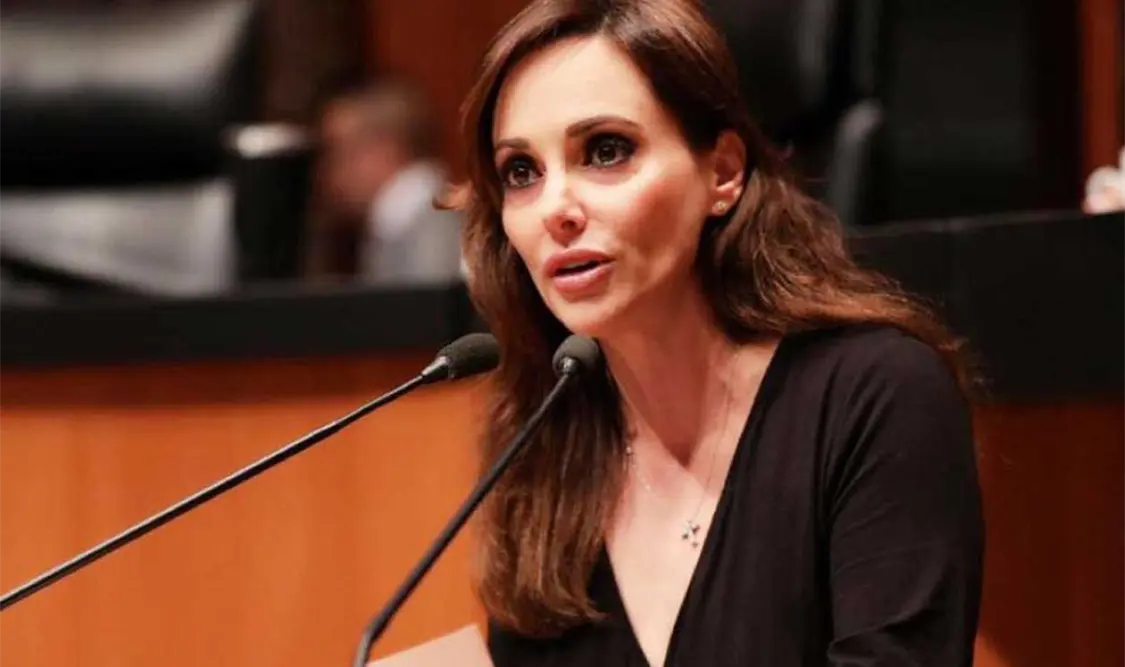 Lilly Téllez, senadora panista. Cortesía