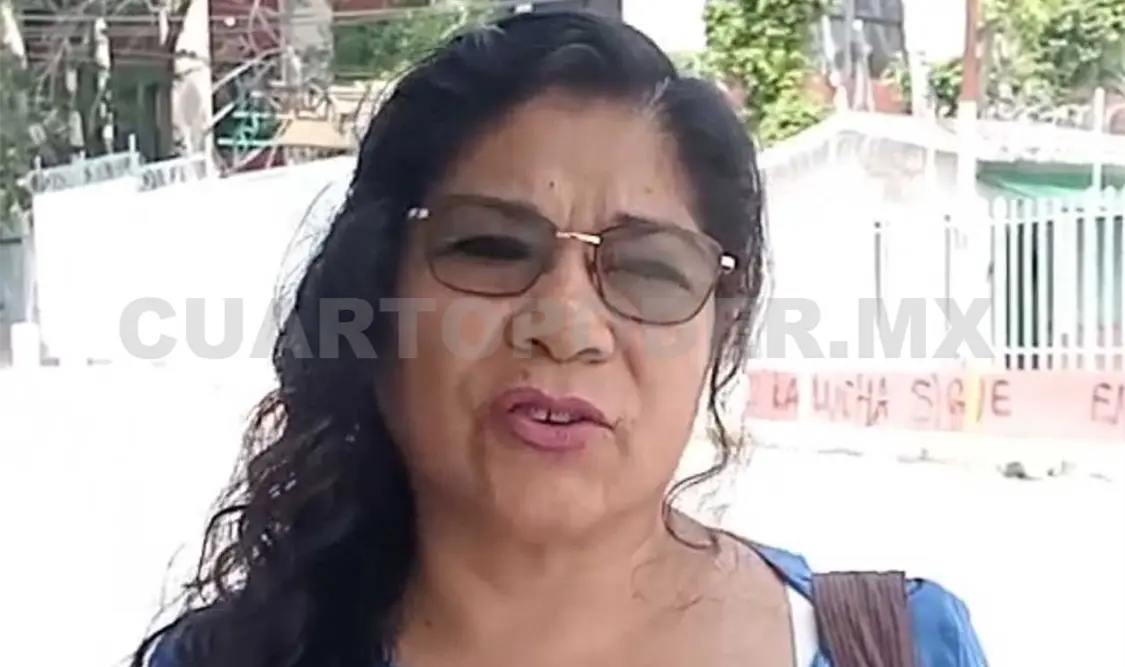 Explicó que adicionalmente la dependencia tiene un adeudo de pagos con su trabajo. Cortesía