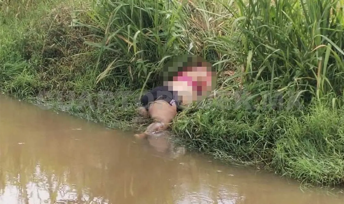 A balazos le quitaron la vida a una mujer en la entrada al rancho bananero El Trocadero. Víctor Sánchez / CP