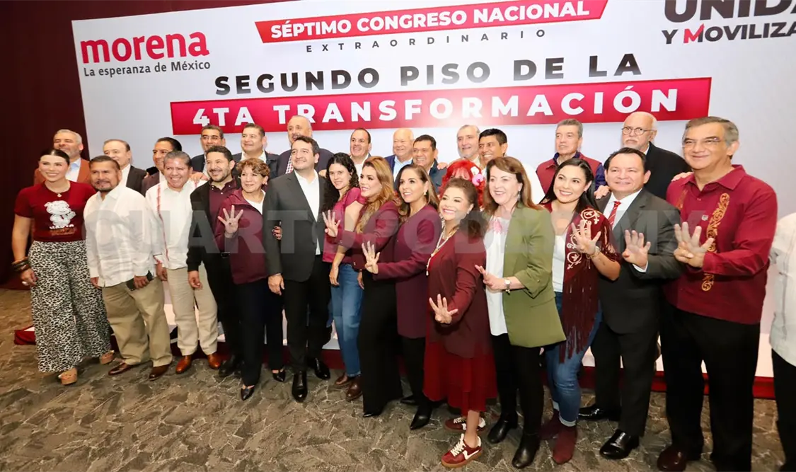 Participa REC en el Séptimo Congreso Nacional de Morena