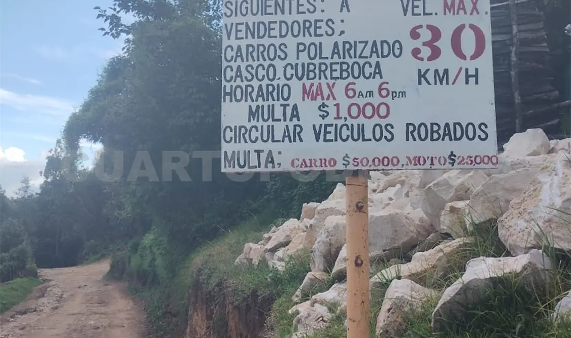 Castigarán a quienes conduzcan vehículos robados en Chamula