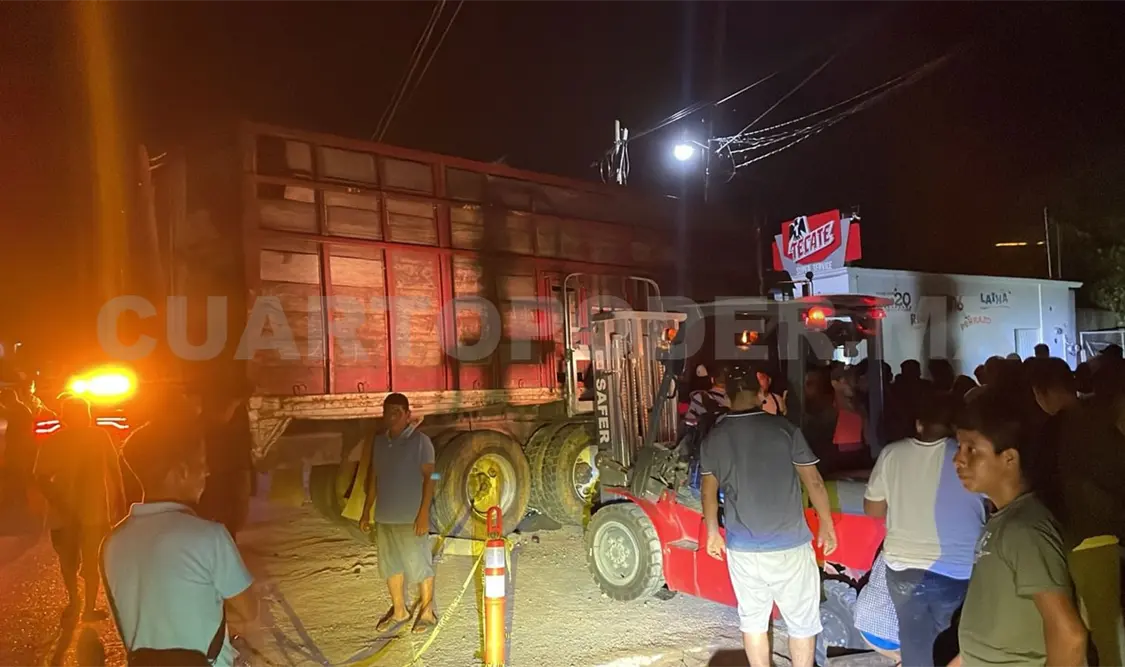 Colisiona por alcance contra un torton