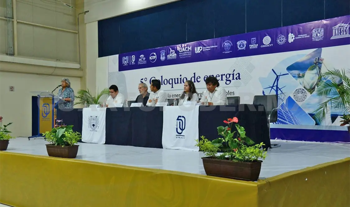 Inicia en la Unach el Coloquio de Energía