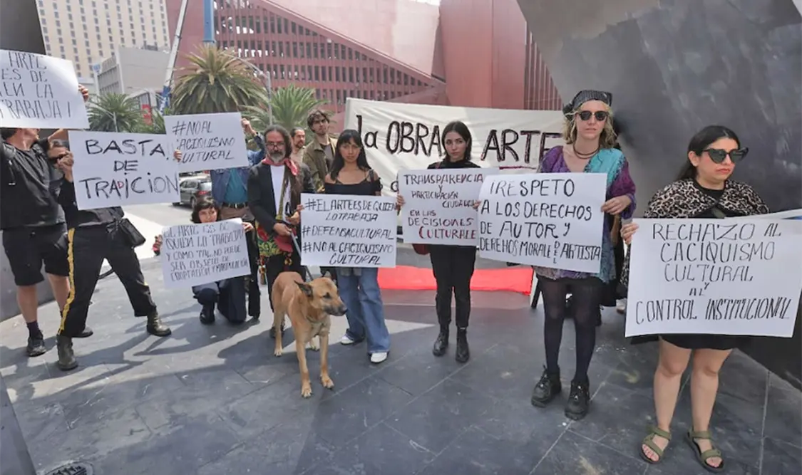 Artistas acusan al AGA de otro despojo