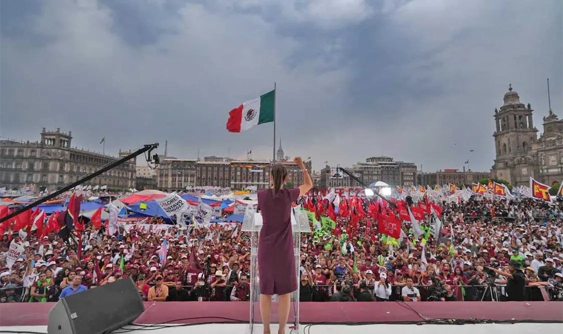 El discurso inaugural de Sheinbaum el 1º de octubre, será un indicador clave para los mercados, considera banco. Cortesía
