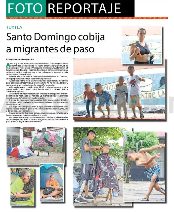 Santo Domingo cobija a migrantes de paso
