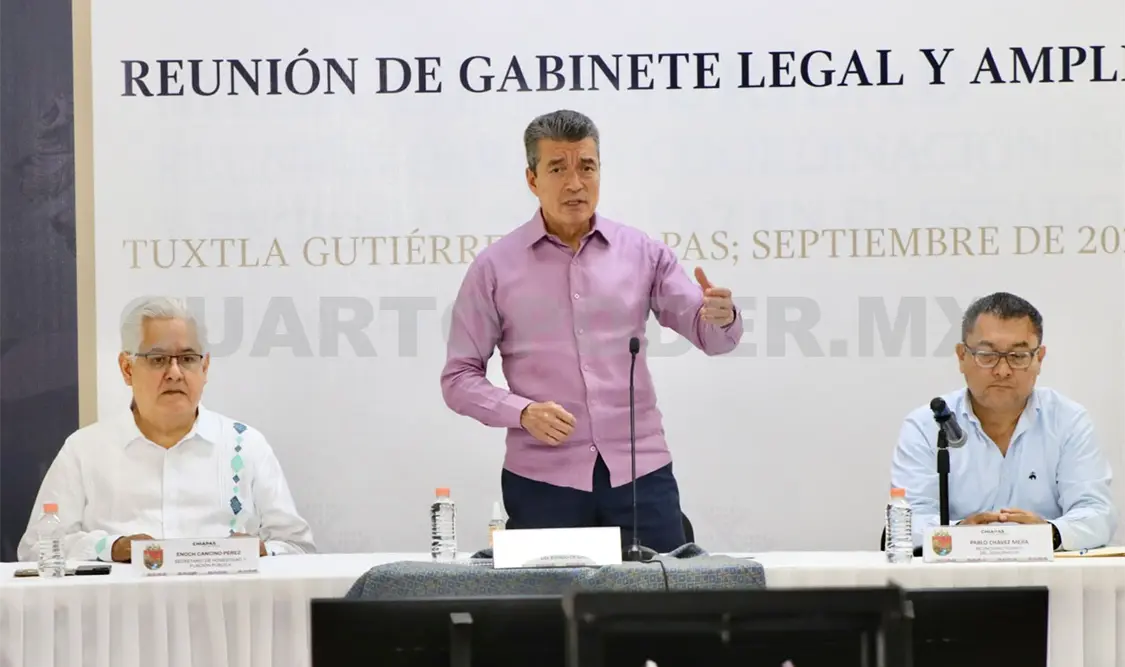 Concluirá el sexenio con finanzas sanas: Rutilio
