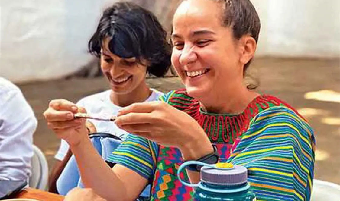 La actividad pretende crear arte con las vivencias y miedos a raíz de covid-19. Cortesía