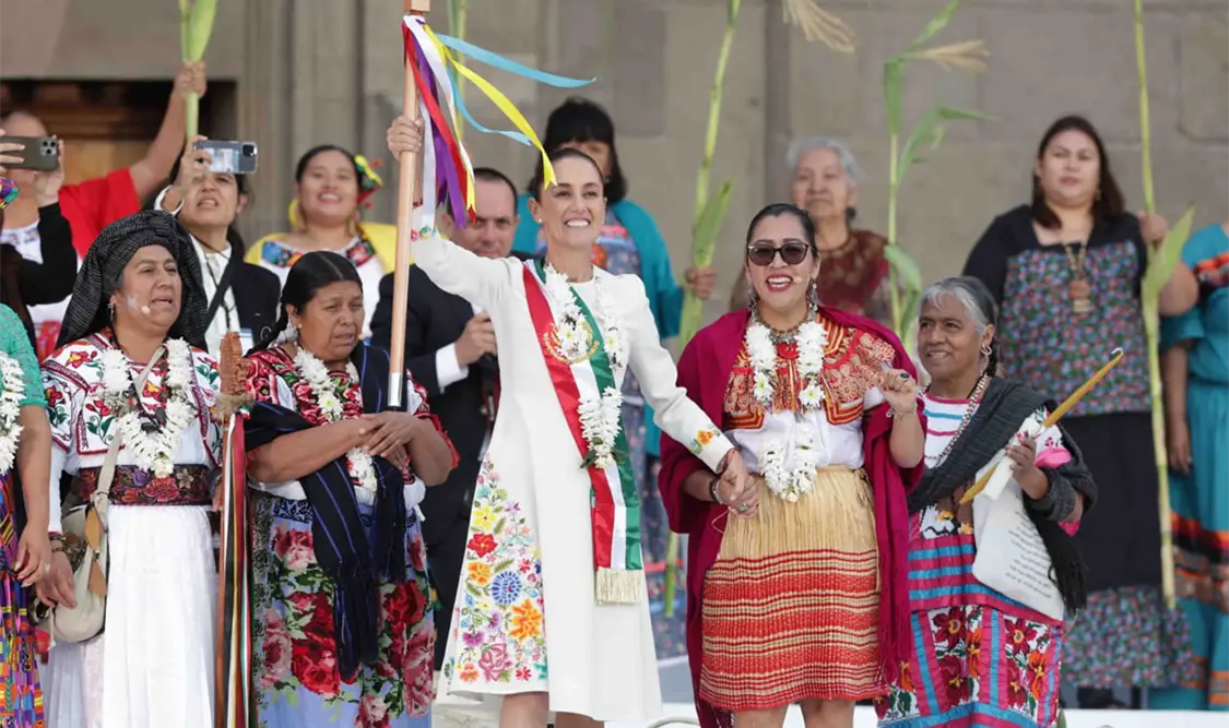Claudia va por evitar reelección y nepotismo