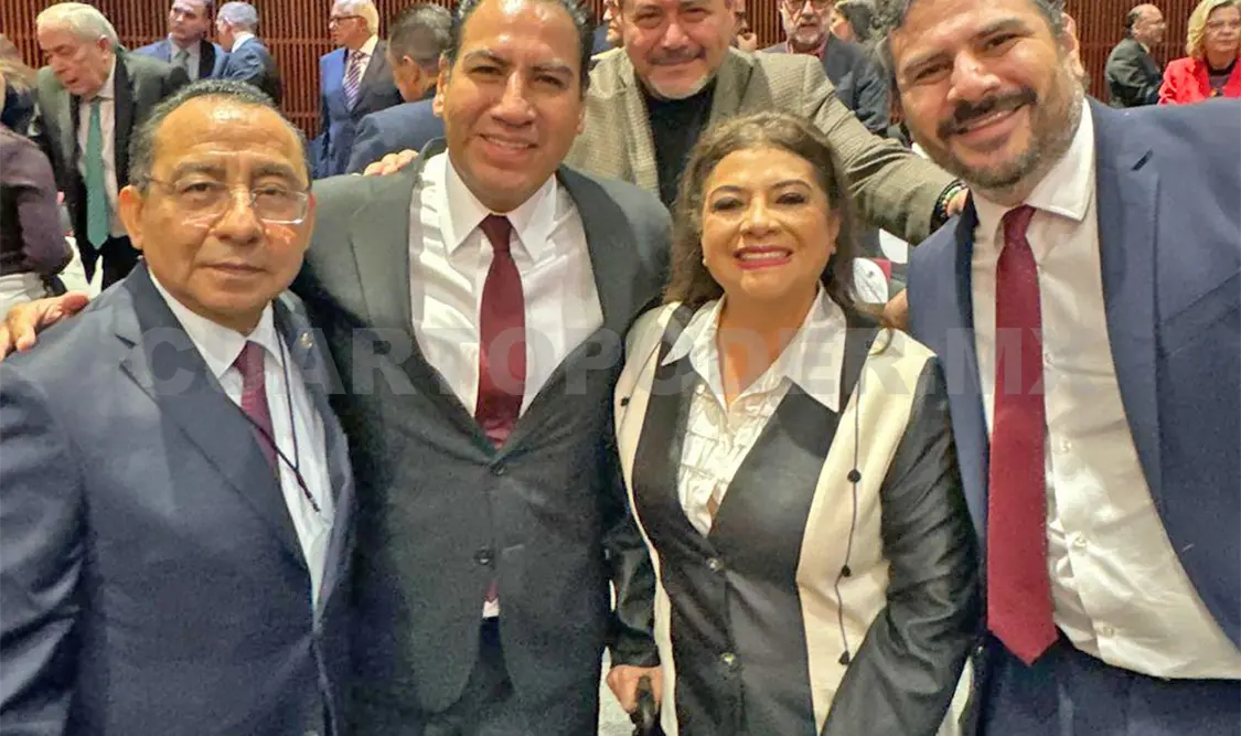 ERA asiste a toma de protesta de Sheinbaum